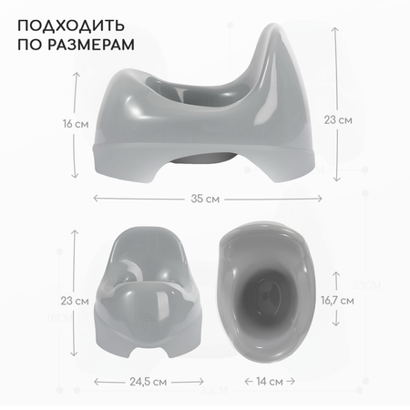 Горшок детский Miyoumi -Cloud