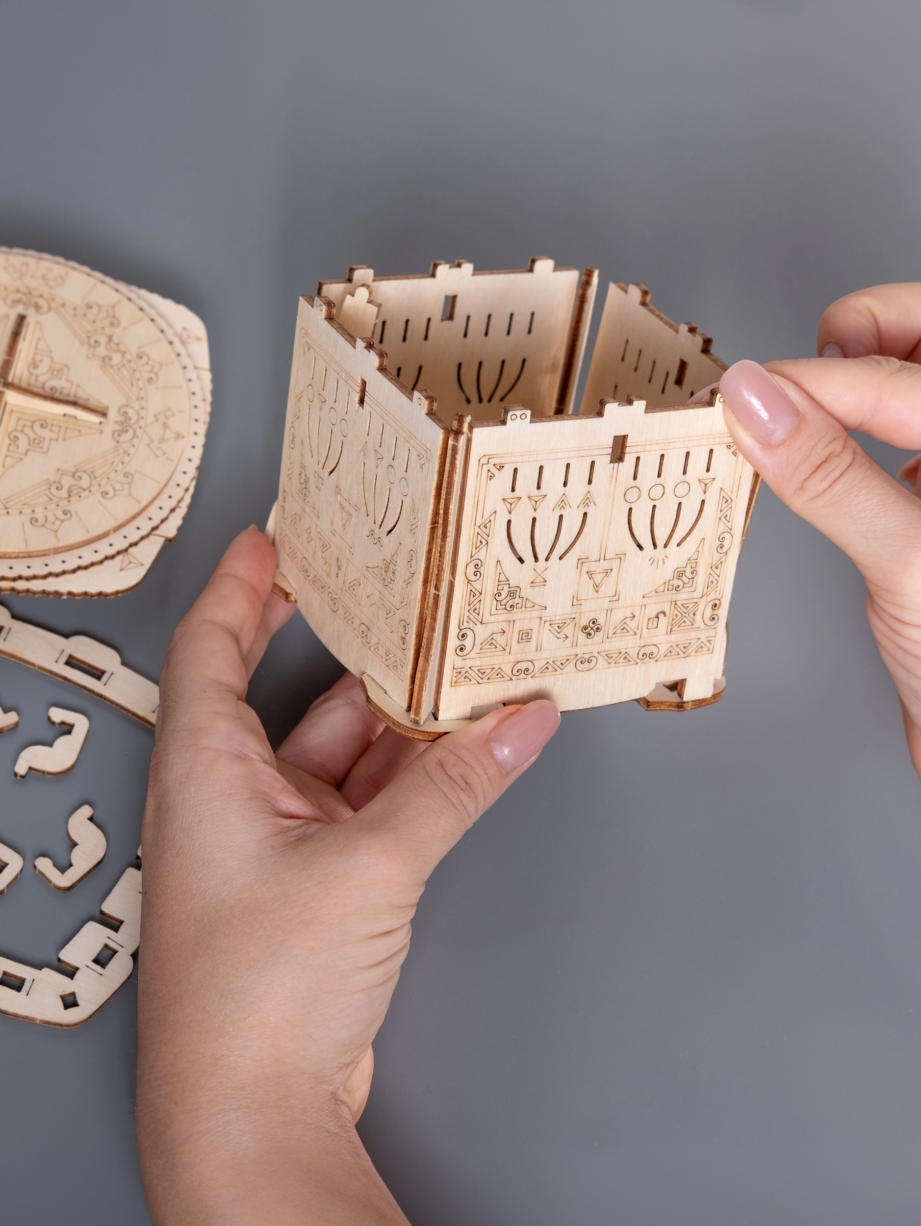 Настольная игра EscapeWelt Secret Lock Box Constructor - фото 7