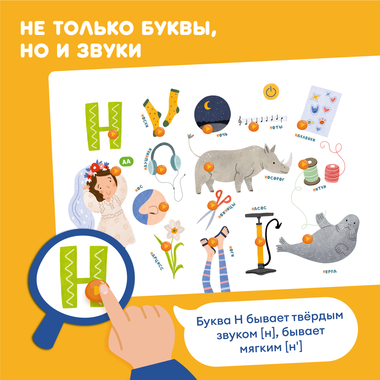 Игрушка Abumba книжка Азбука - фото 6