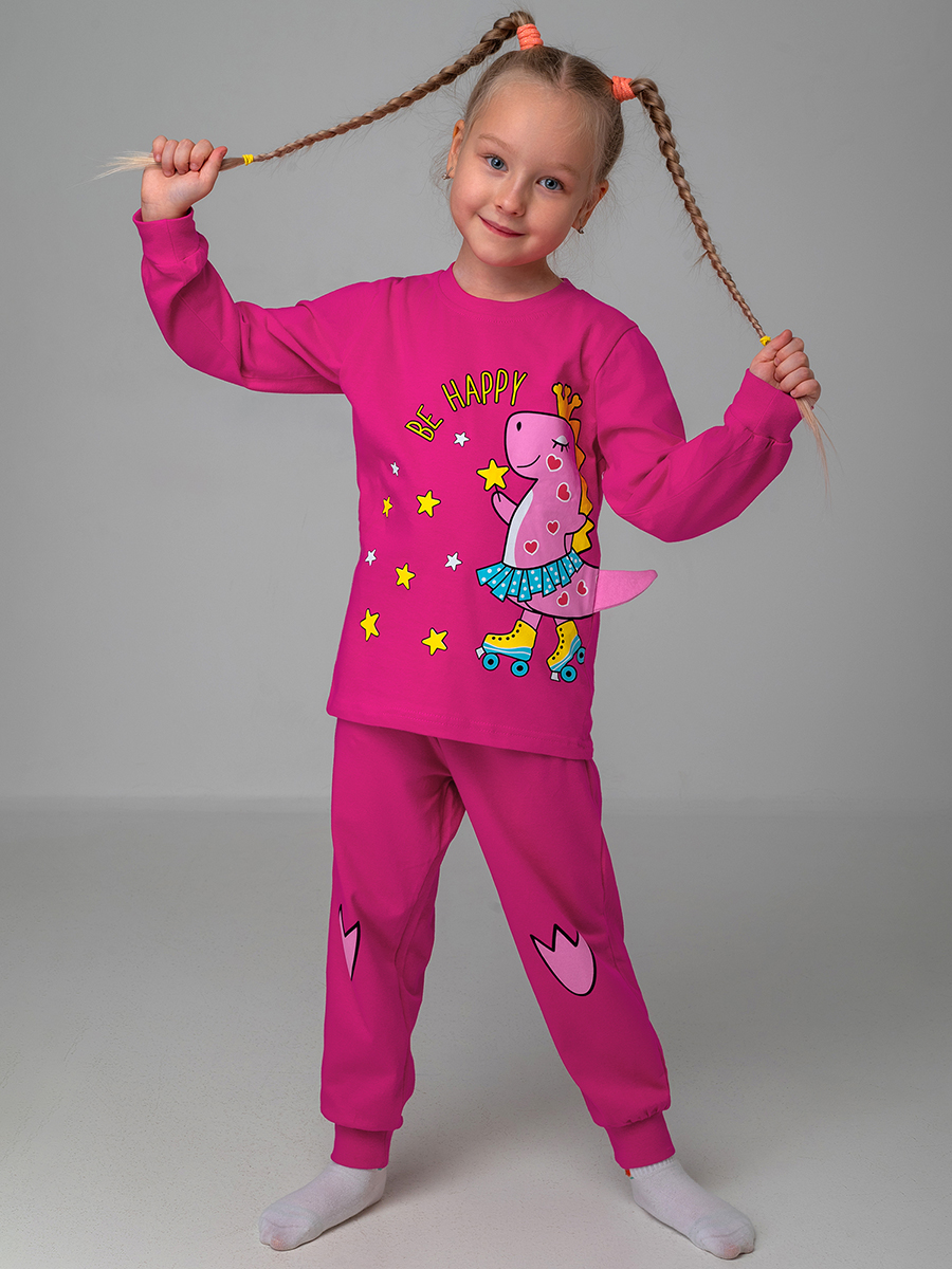 Пижама BONITO KIDS BK0976PJDфуксия - фото 8