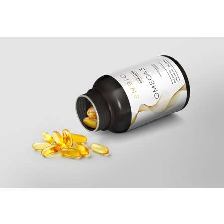 Omega-3, рыбий жир для сердца, мозга и иммунитета, 90 капсул