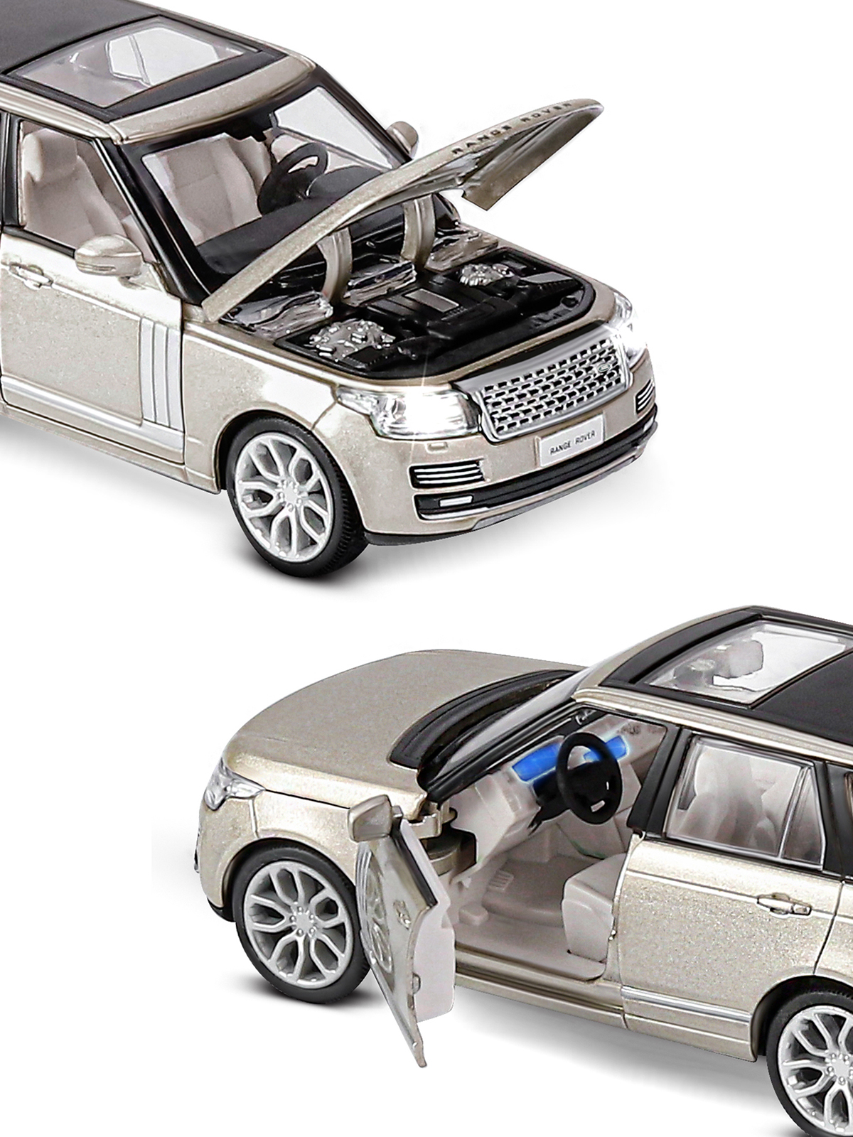 Внедорожник АВТОпанорама Land Rover Range Rover 1:34 JB1251158 - фото 13