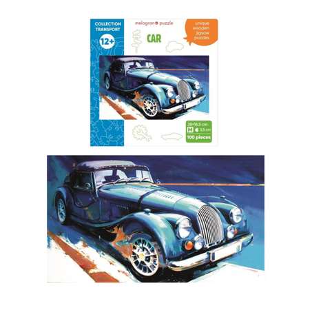 Пазл 1TOY Автомобиль классический деревянный
