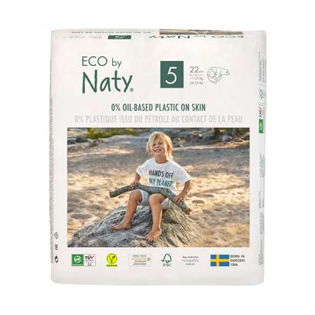 Подгузники Naty 5 22 шт.