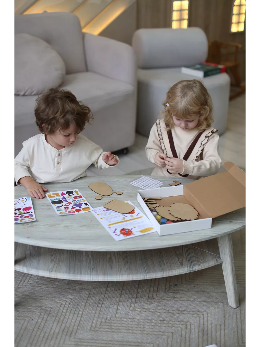 Набор для творчества HappyLine аппликация Креативные монстрики - фото 18