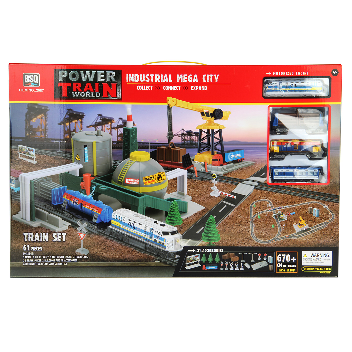 Развивающая железная дорога Veld Co 145 см 136350 - фото 22