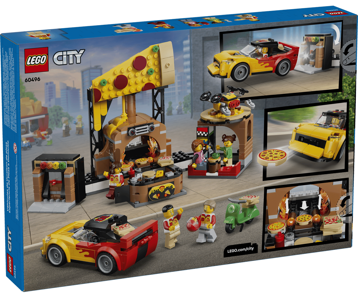 Конструктор LEGO City Опыт доставки пиццы 494 дет. - фото 8