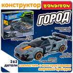 Конструктор Bondibon Город Машина Спорткар гоночная 262 дет.