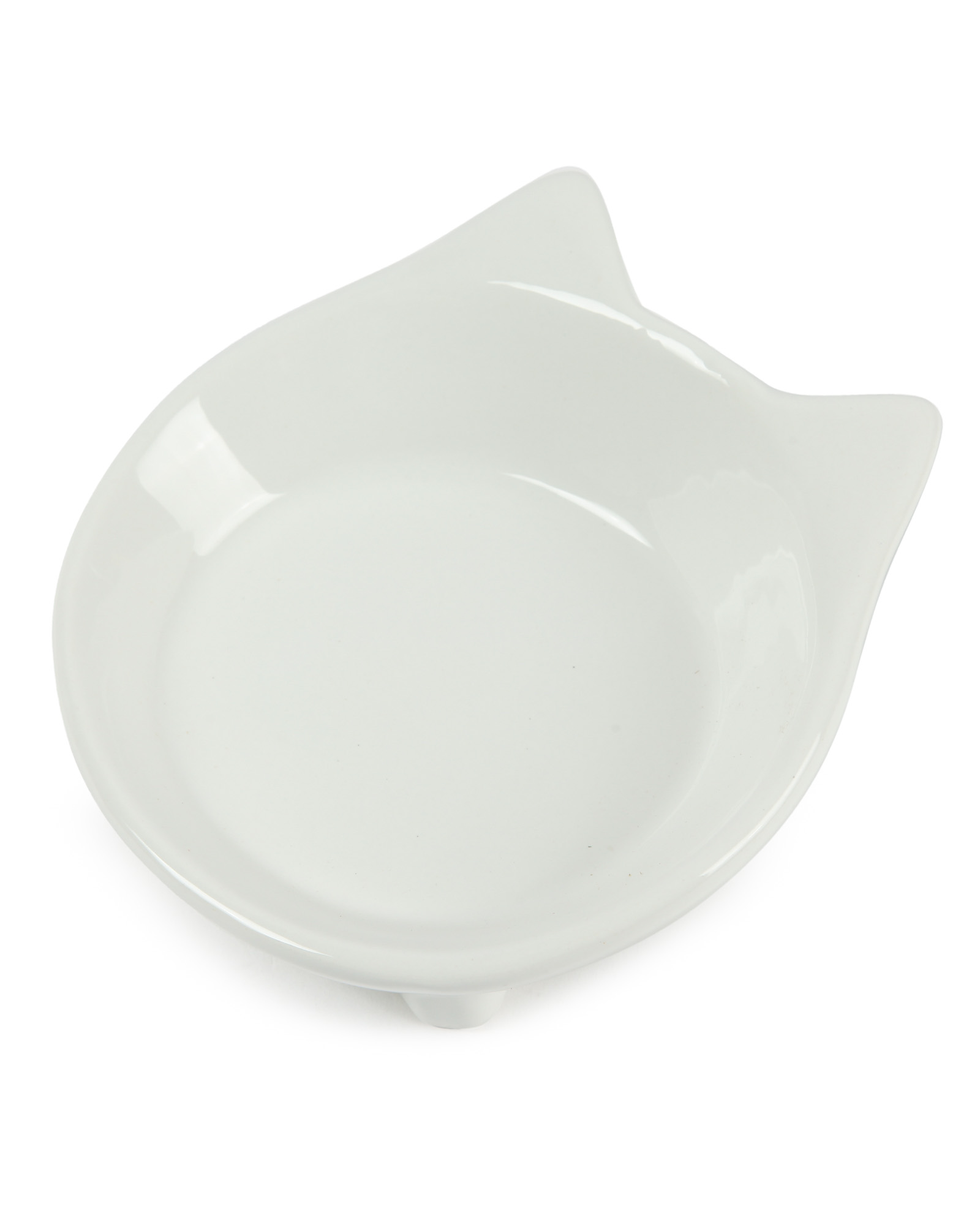 Изображение товара Керамическая миска Barbaks Котёнок 80мл с ушками для котят яркий дизайн