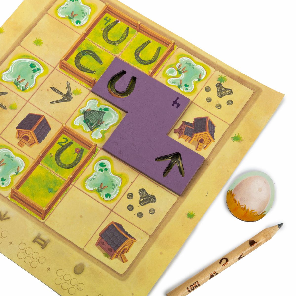 Настольная игра Эврикус Ферма Лапки - фото 9