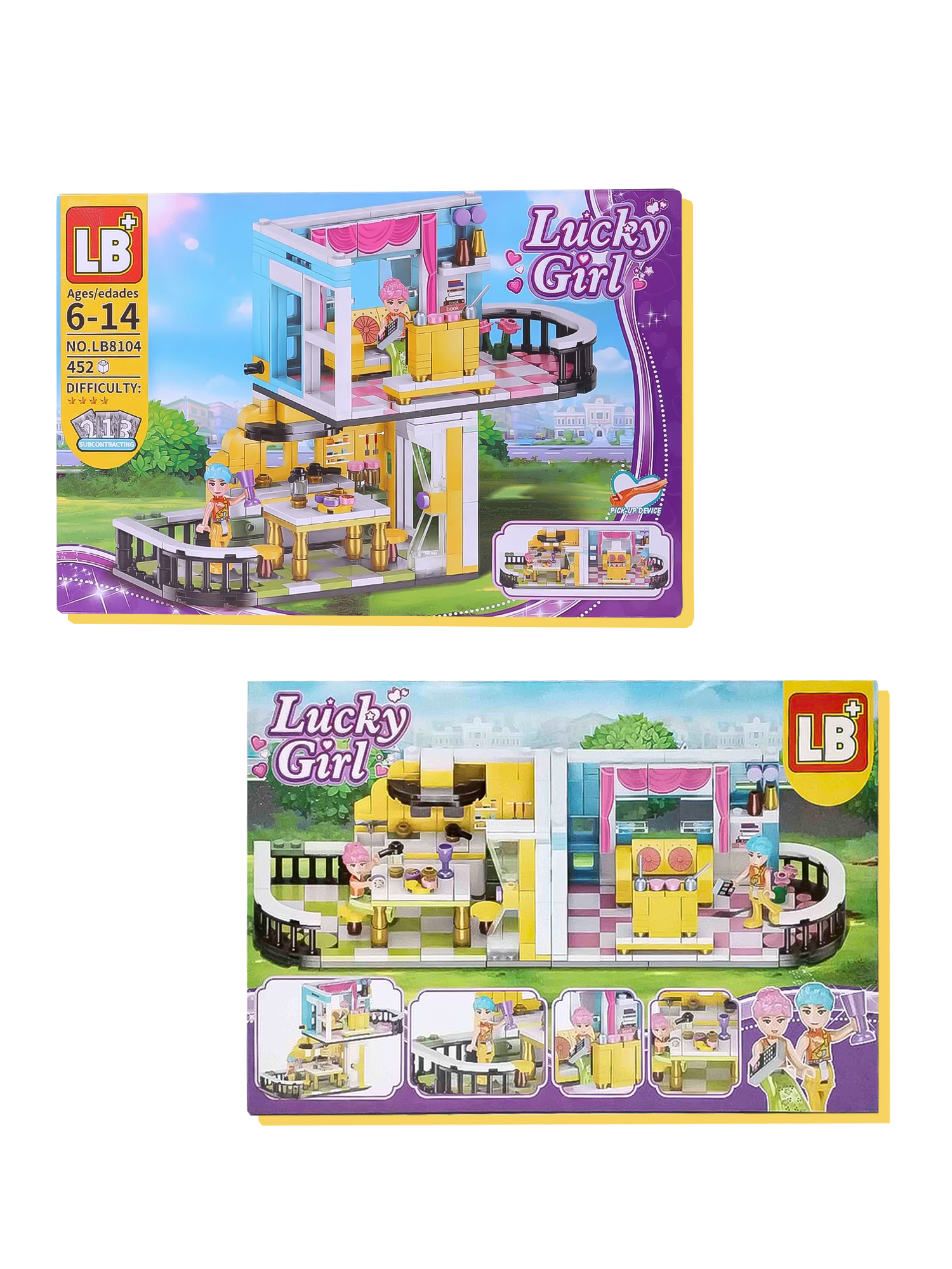 Конструктор Madliani Домик для подружек 452 дет. - фото 2