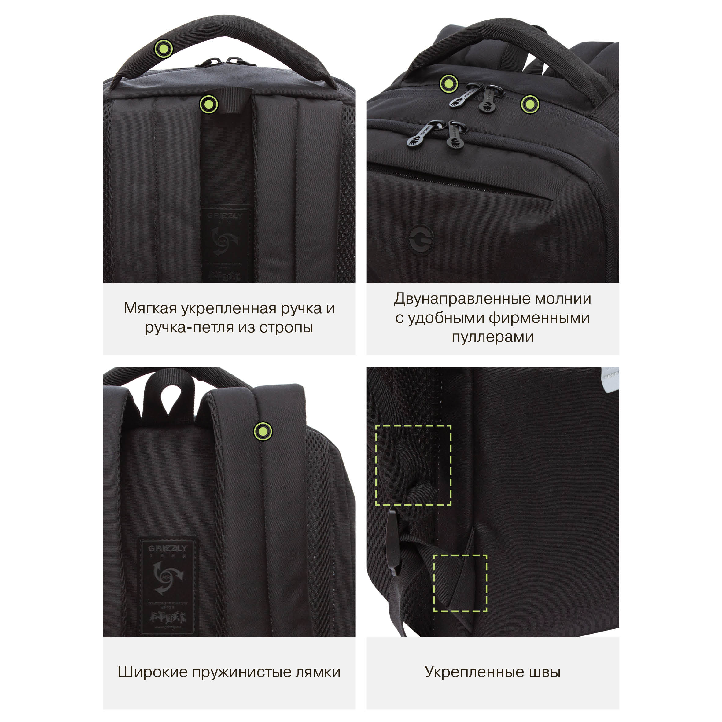Рюкзак Grizzly для мальчика - фото 12