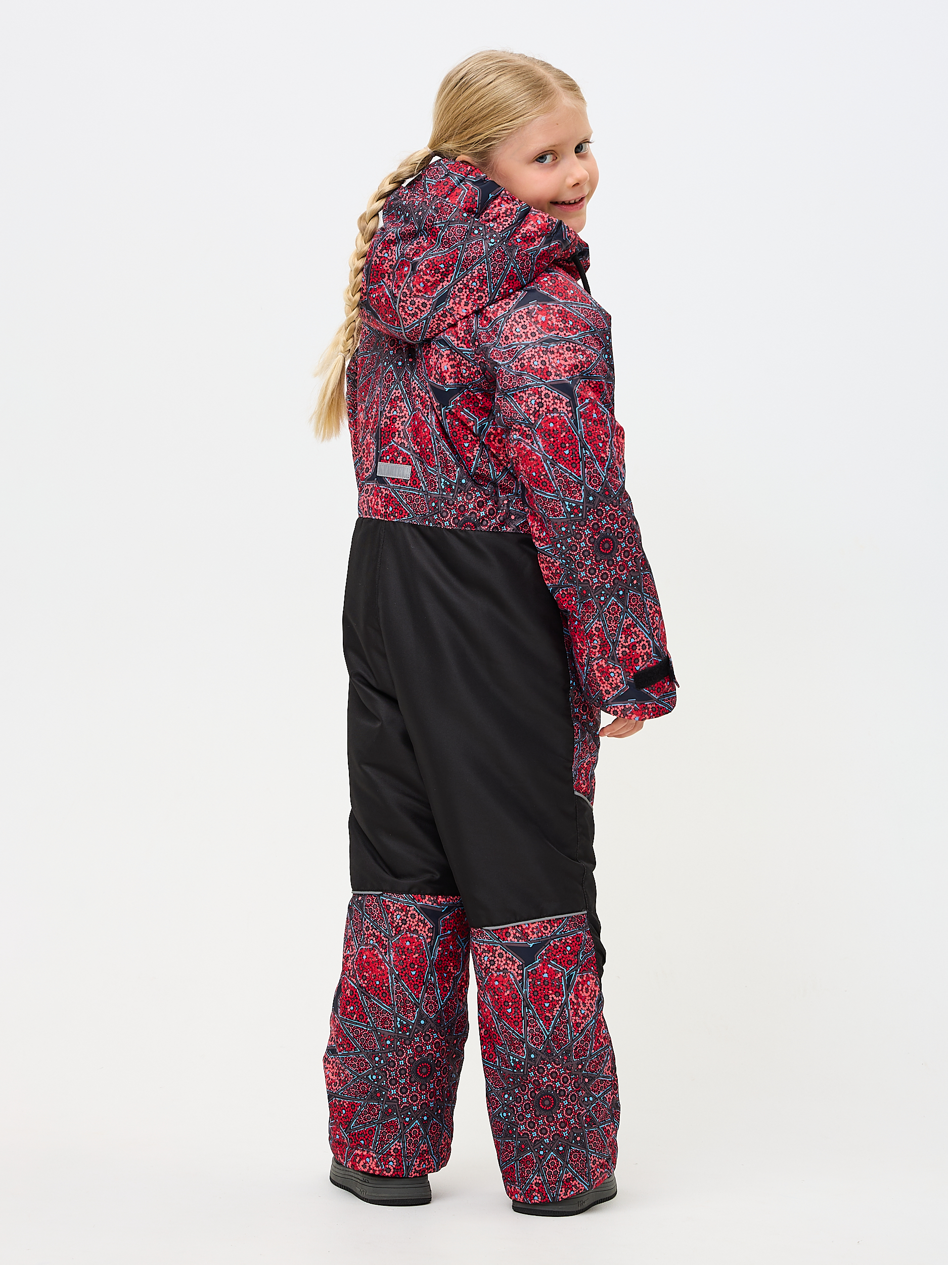 Комбинезон Kvartet 854 т.серый-красный - фото 10