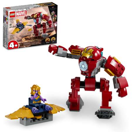 Конструктор LEGO Marvel Super Heroes Iron Man Hulkbuster vs Thanos блочный