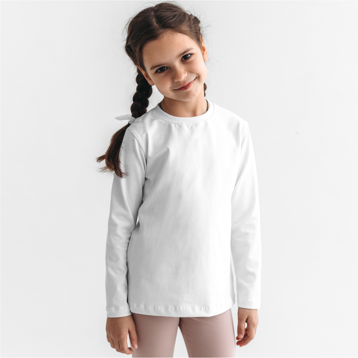 Лонгслив BeeBoo lohg_white - фото 1