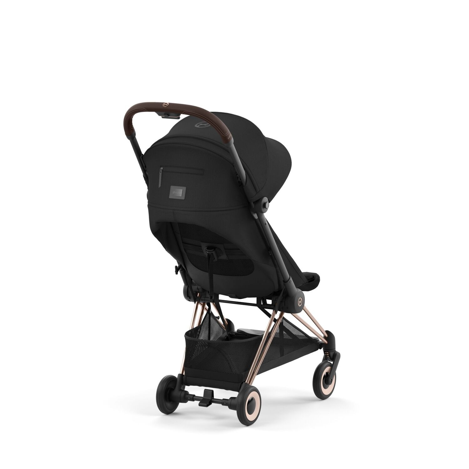 Коляска прогулочная Cybex Coya Rosegold черный - фото 7