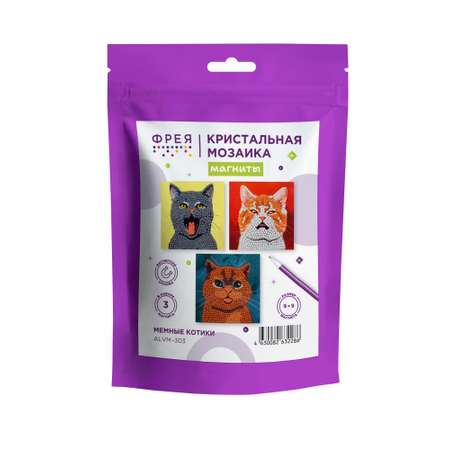 Алмазная мозаика Фрея Мемные котики