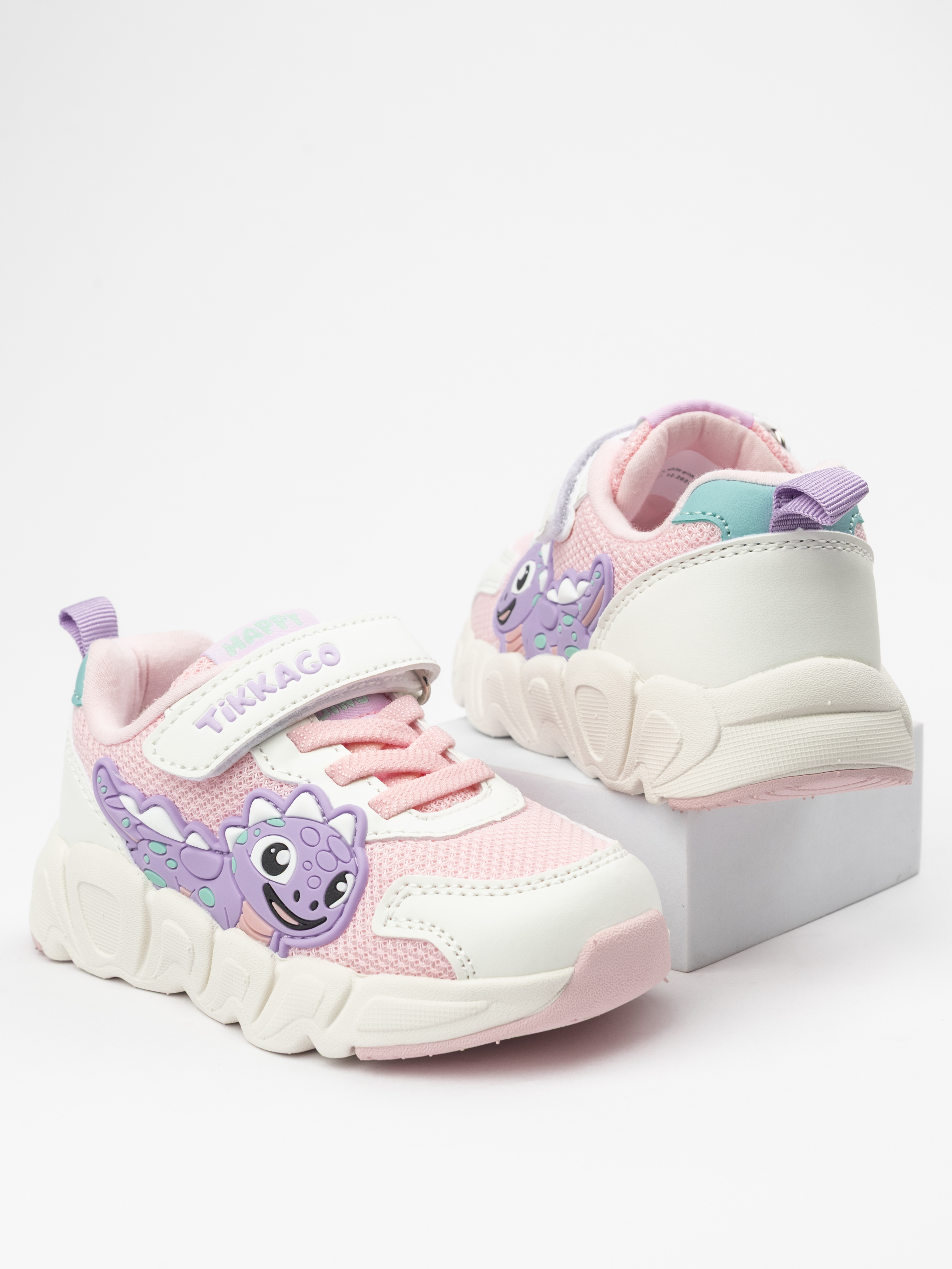 Кроссовки TikkaGo 4E01_2574_white-pink - фото 2