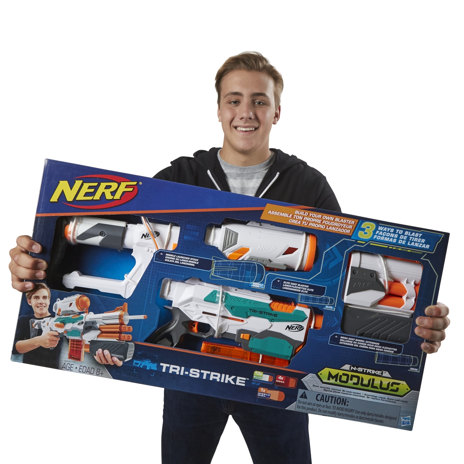 Бластер Nerf Modulus Tri Strike - фото 6