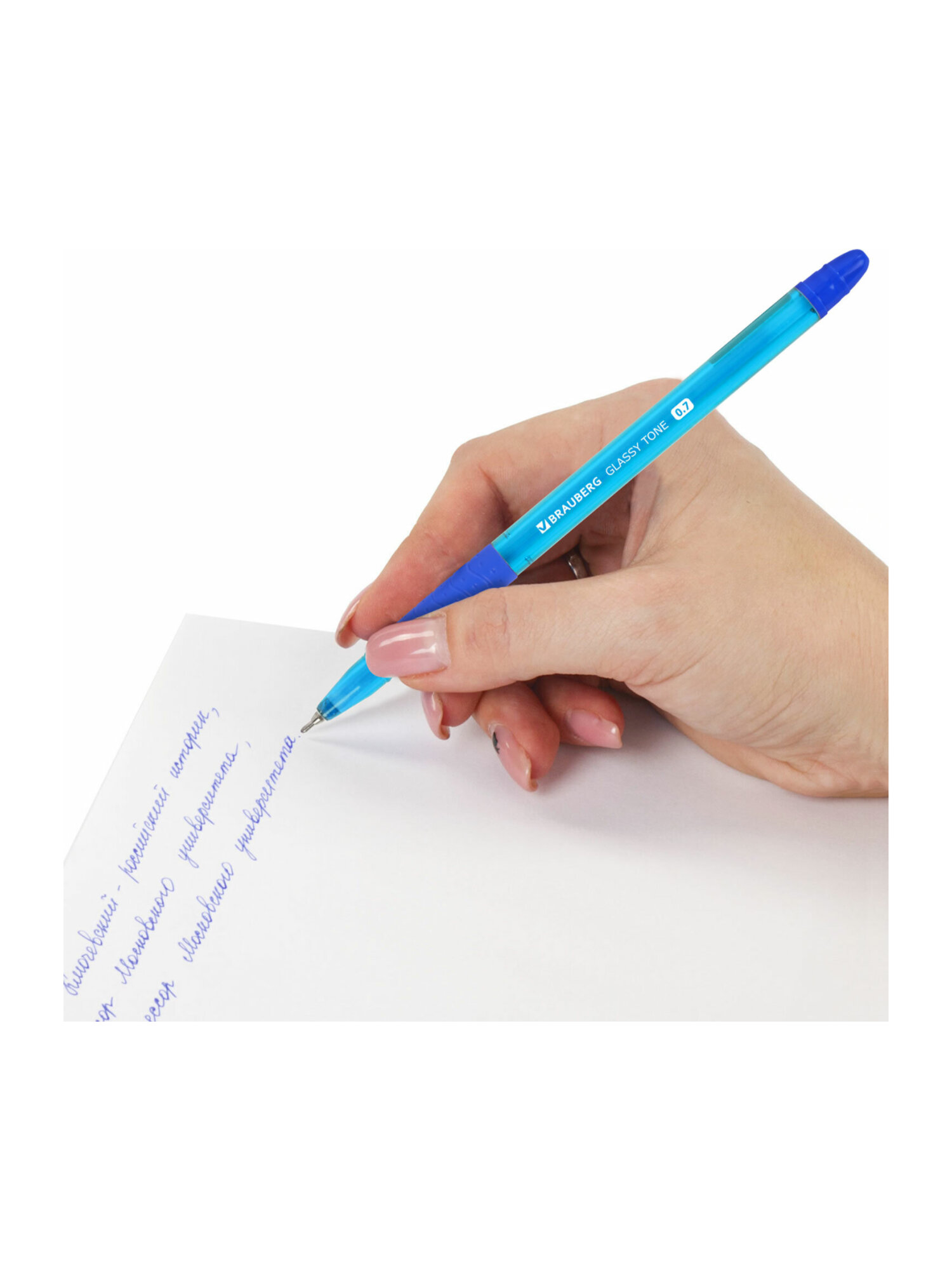 Ручка шариковая Brauberg 12 шт. - фото 12