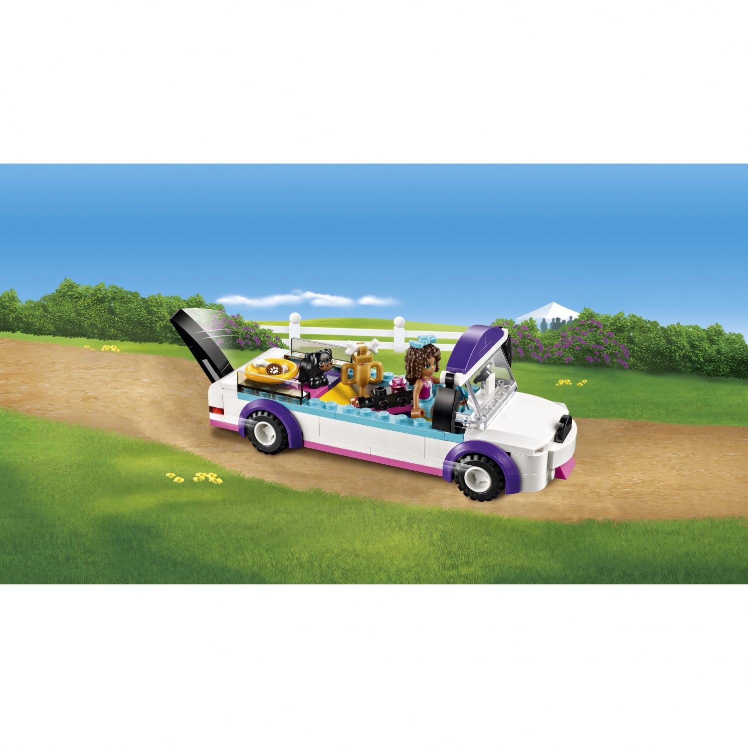 Конструктор LEGO Friends Выставка щенков: Награждение блочный - фото 5
