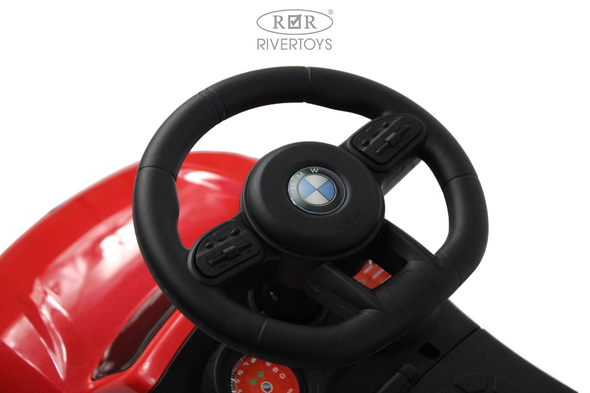 Каталка RIVERTOYS Z004ZZ-B-RED красный - фото 5