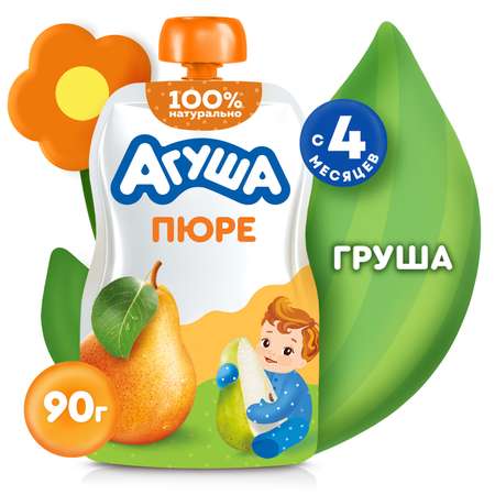 Пюре Агуша Груша с 4 мес 90 г