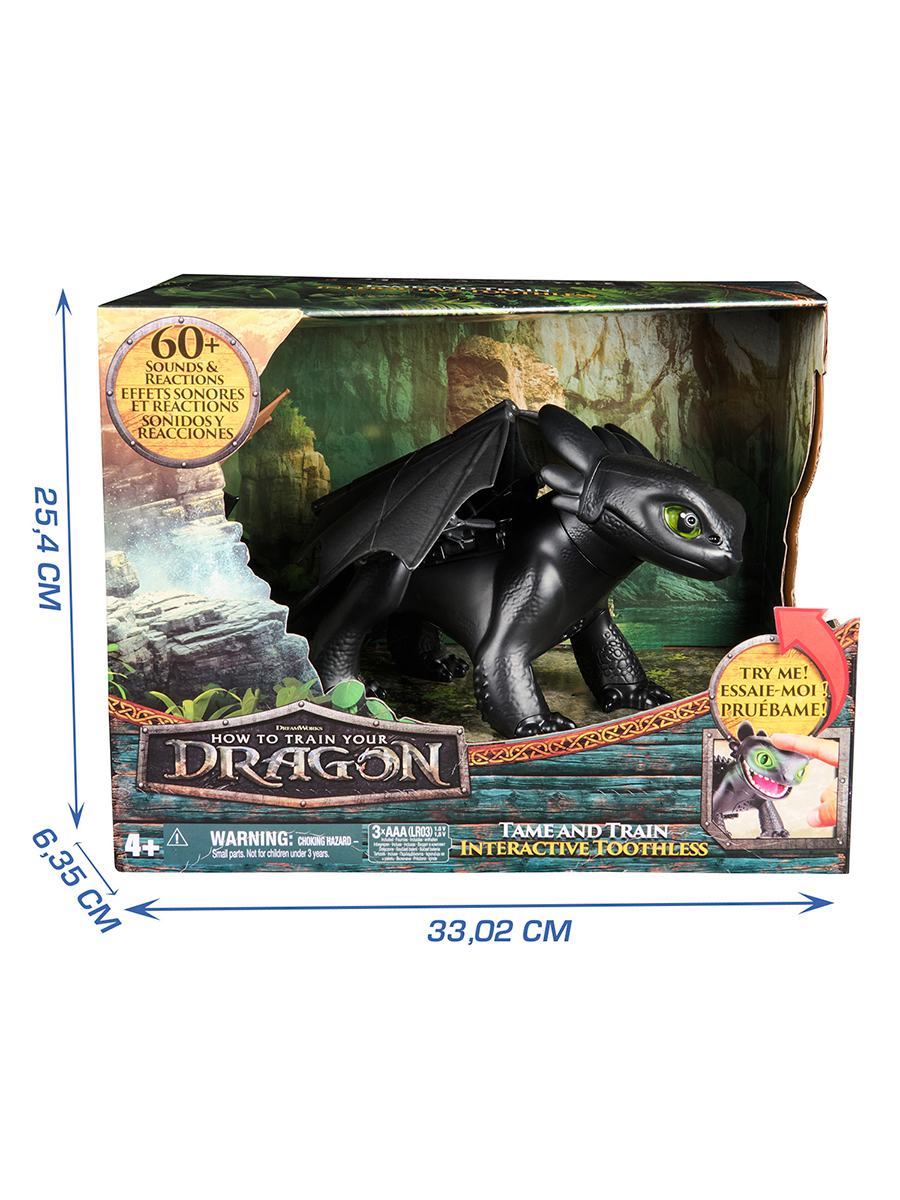 Мягкая игрушка Dragons Дракон Беззубик на охоте - фото 5