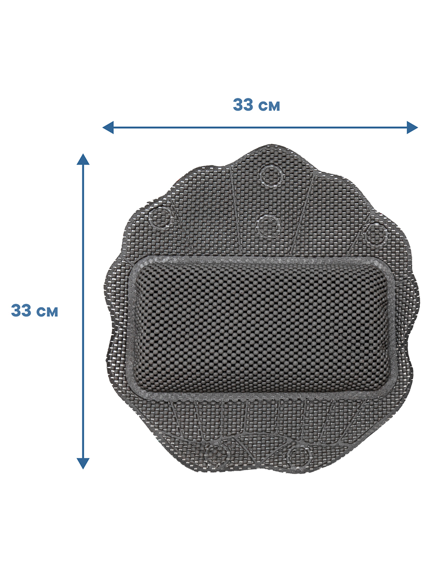 Подголовник VILINA черный - фото 6