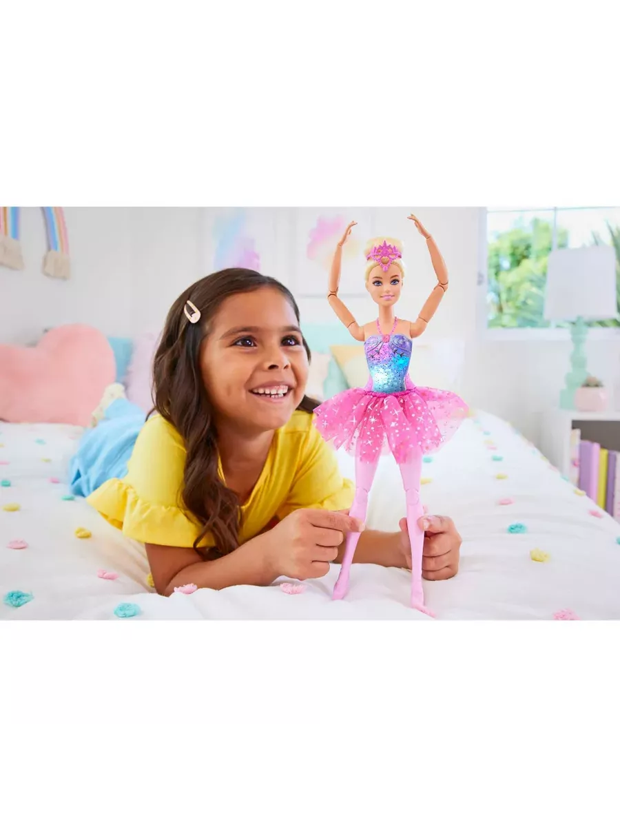 Кукла модельная Barbie Dreamtopia Балерина Magic Lights Doll 113095 - фото 7