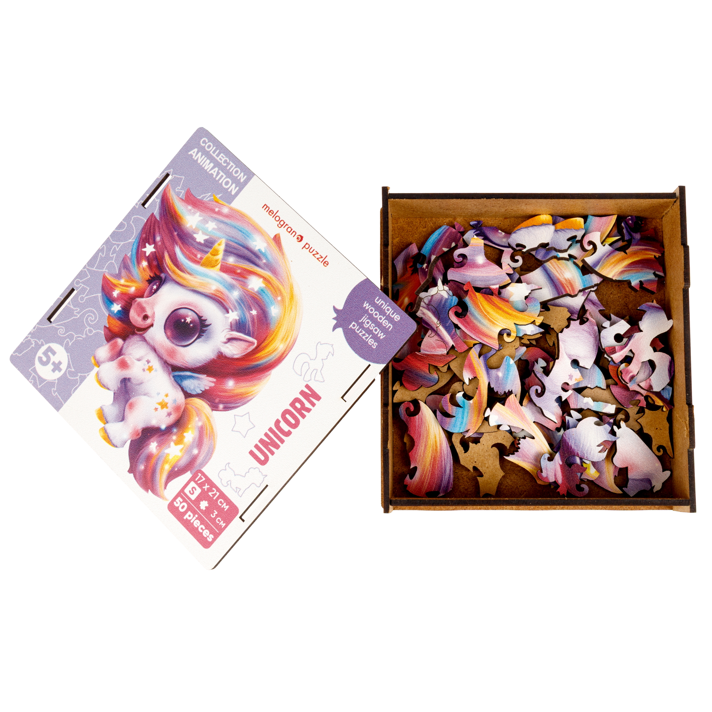 Пазл Melograno puzzle деревянный - фото 4