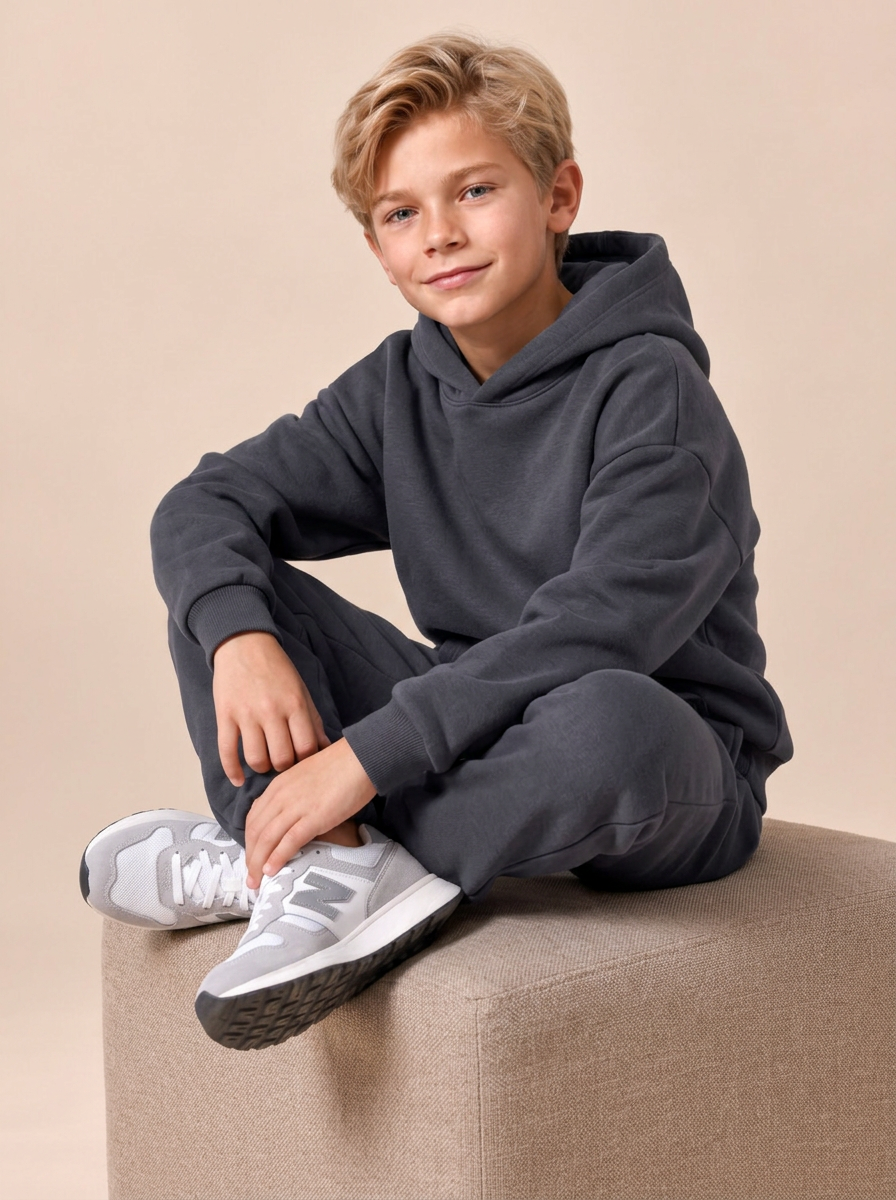 Костюм BONITO KIDS Костюм BK1512KP графитовый - фото 5