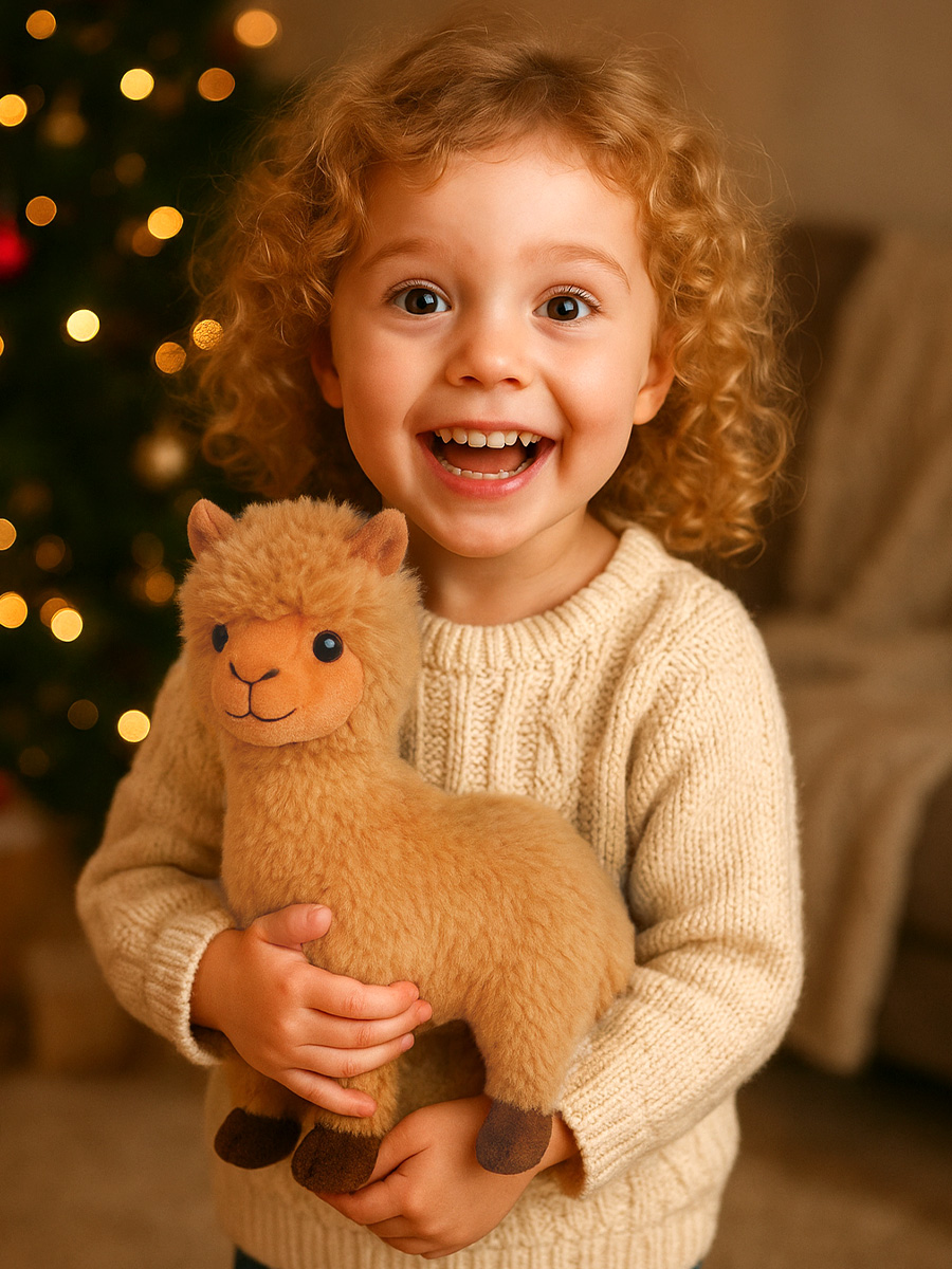 Мягкая игрушка All About Nature альпака - фото 1