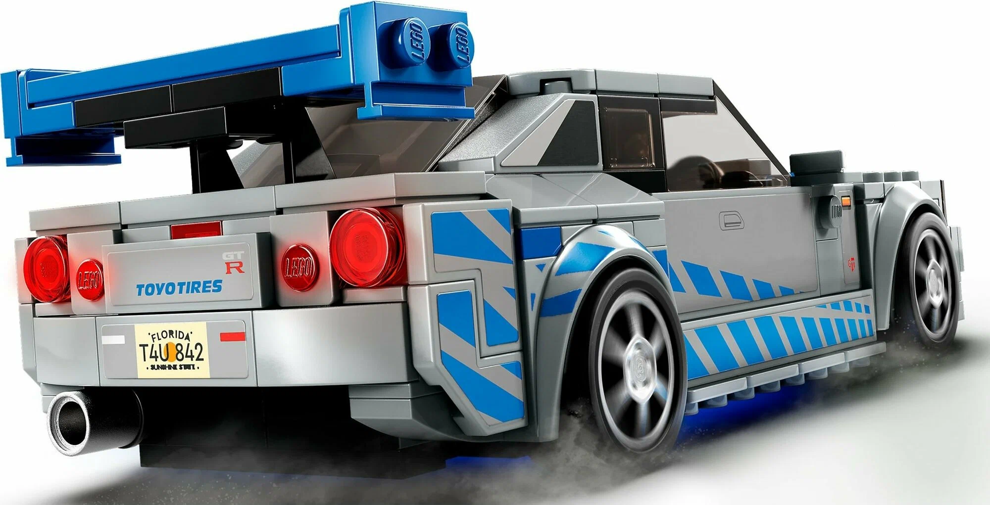 Конструктор LEGO Speed Champions Двойной Форсаж: Nissan Skyline 319 дет. - фото 4