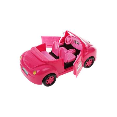 Игровой набор Наша Игрушка машинки розовый
