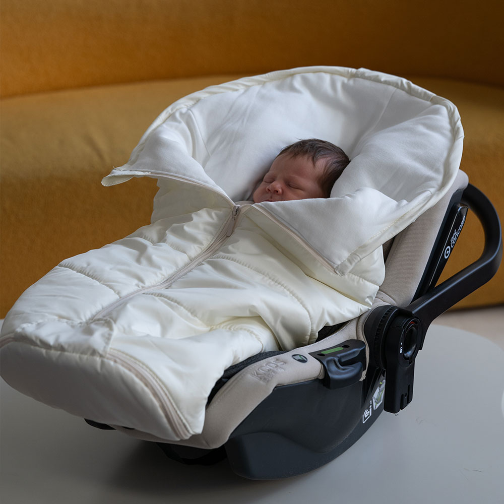 OLANT BABY конверт Siberia Mini в автокресло и коляску молочный - фото 6