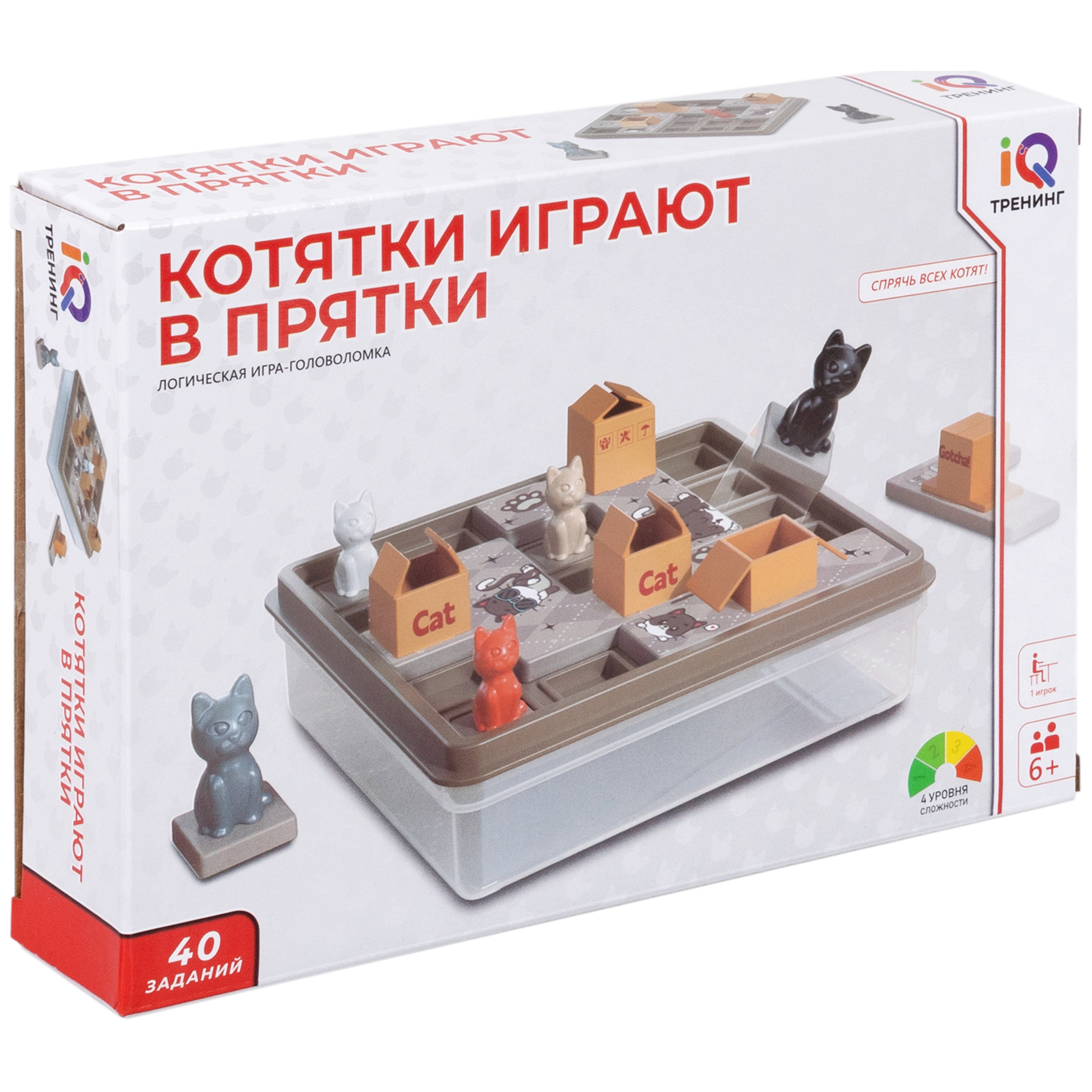 Настольная игра 1TOY Котятки играют в прятки - фото 19