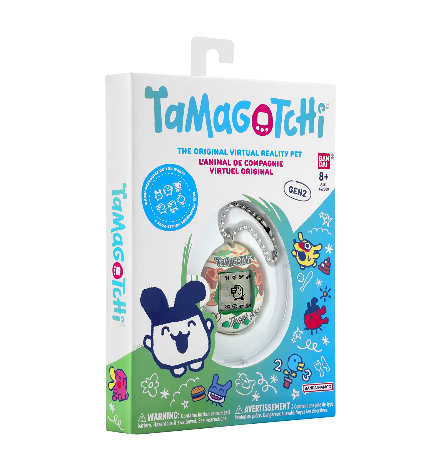 Фигурка Tamagotchi Тама Карамел Натс Ориджинал - фото 2