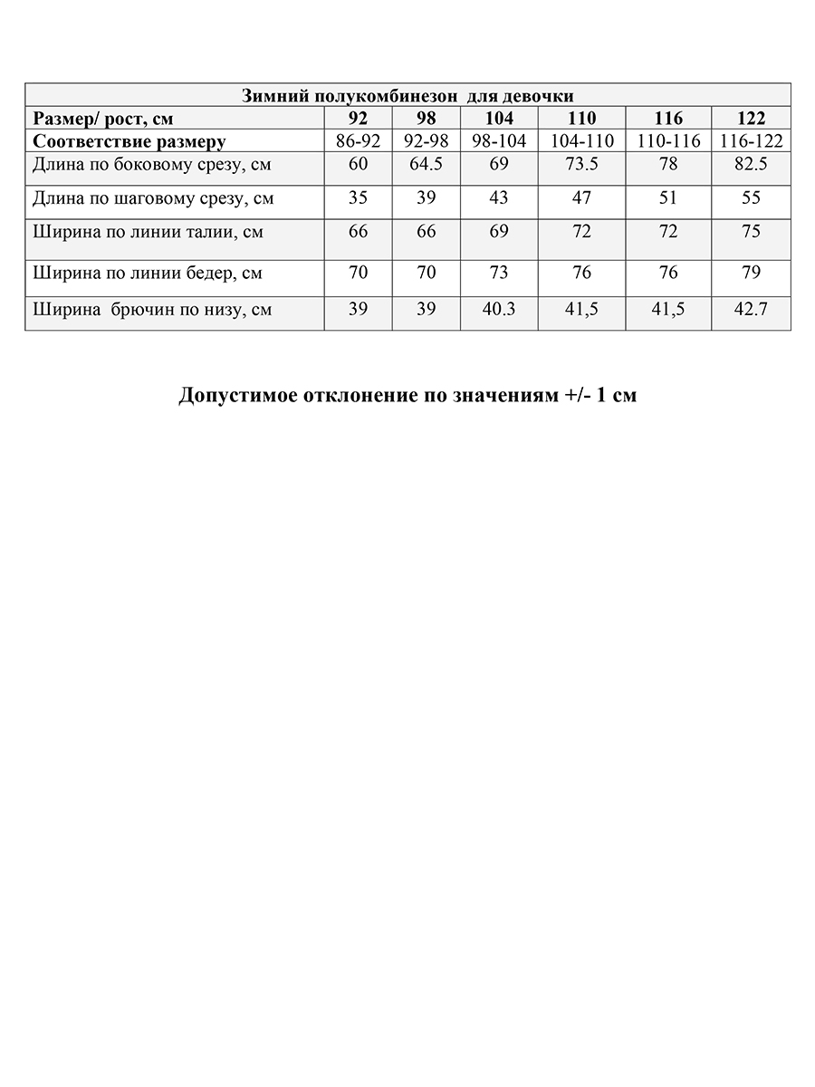 Полукомбинезон JAM MIX БД-821/1 - фото 3