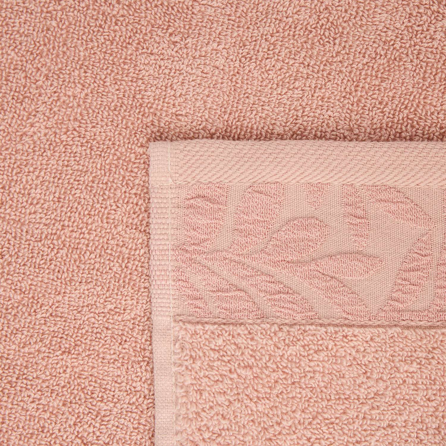 Полотенце ё 50*80 Пудра - фото 4