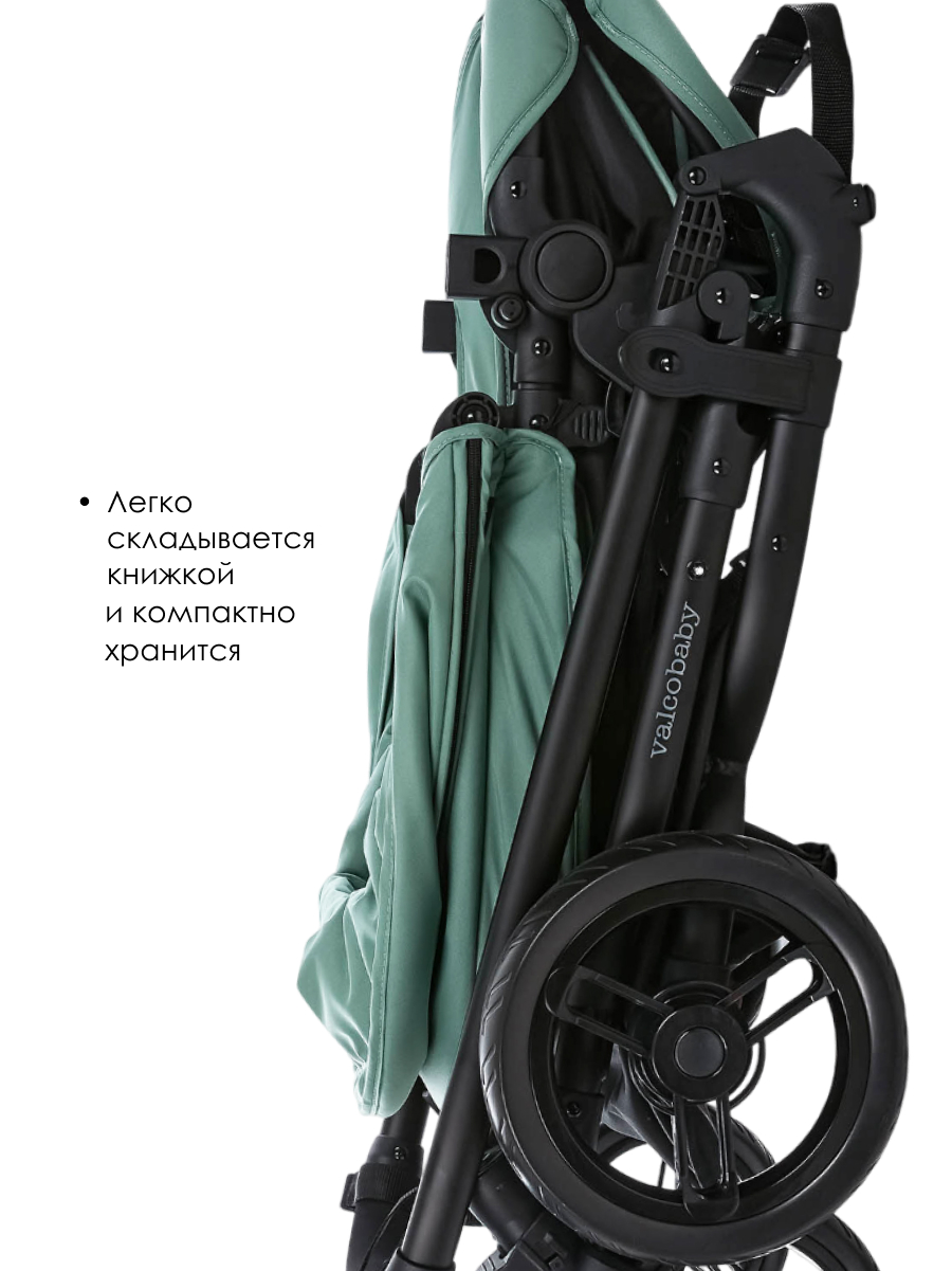 Коляска прогулочная Valco baby Snap 4 Ultra Flatt Matt зеленый - фото 8
