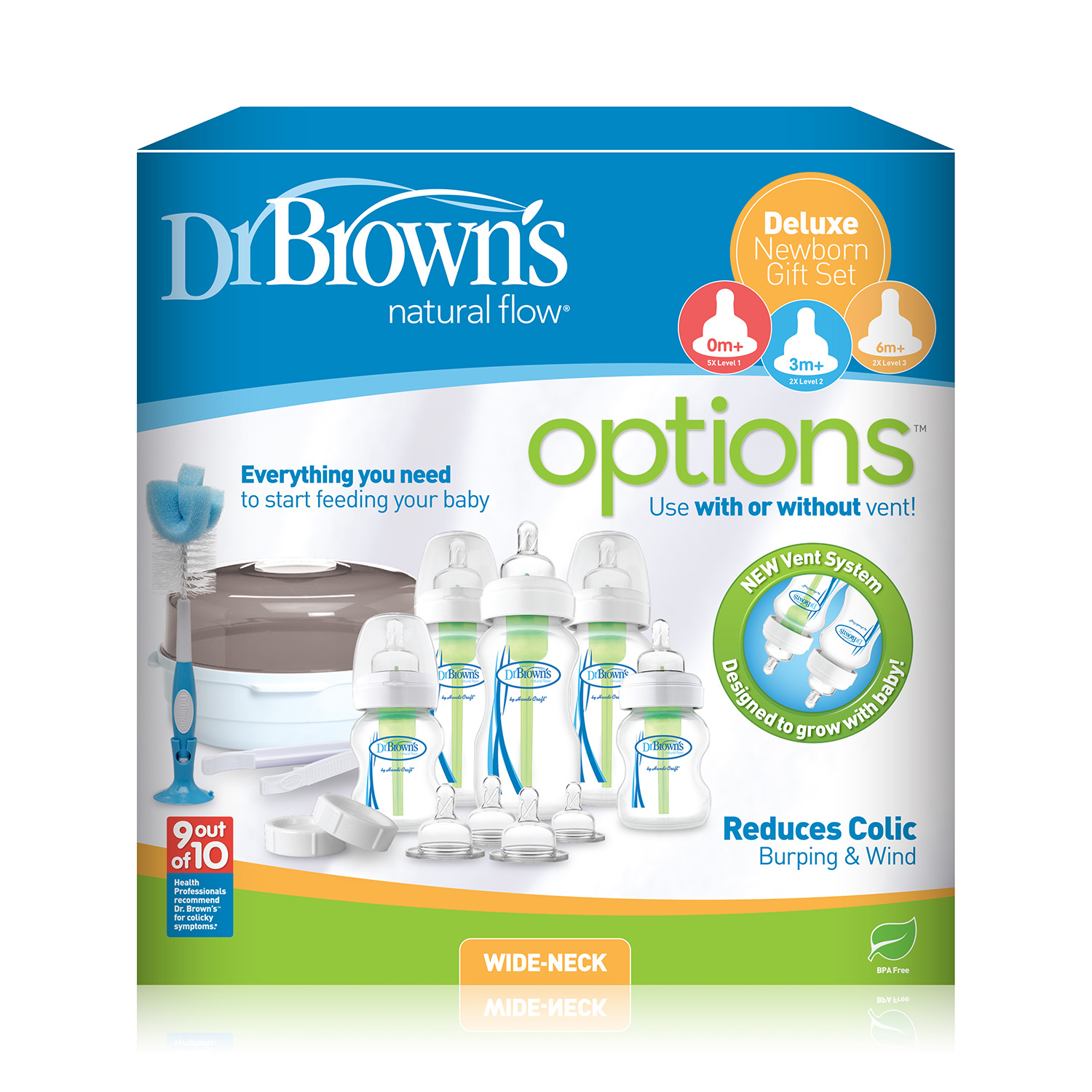 Набор для кормления Dr Browns Anti-Colic - фото 2