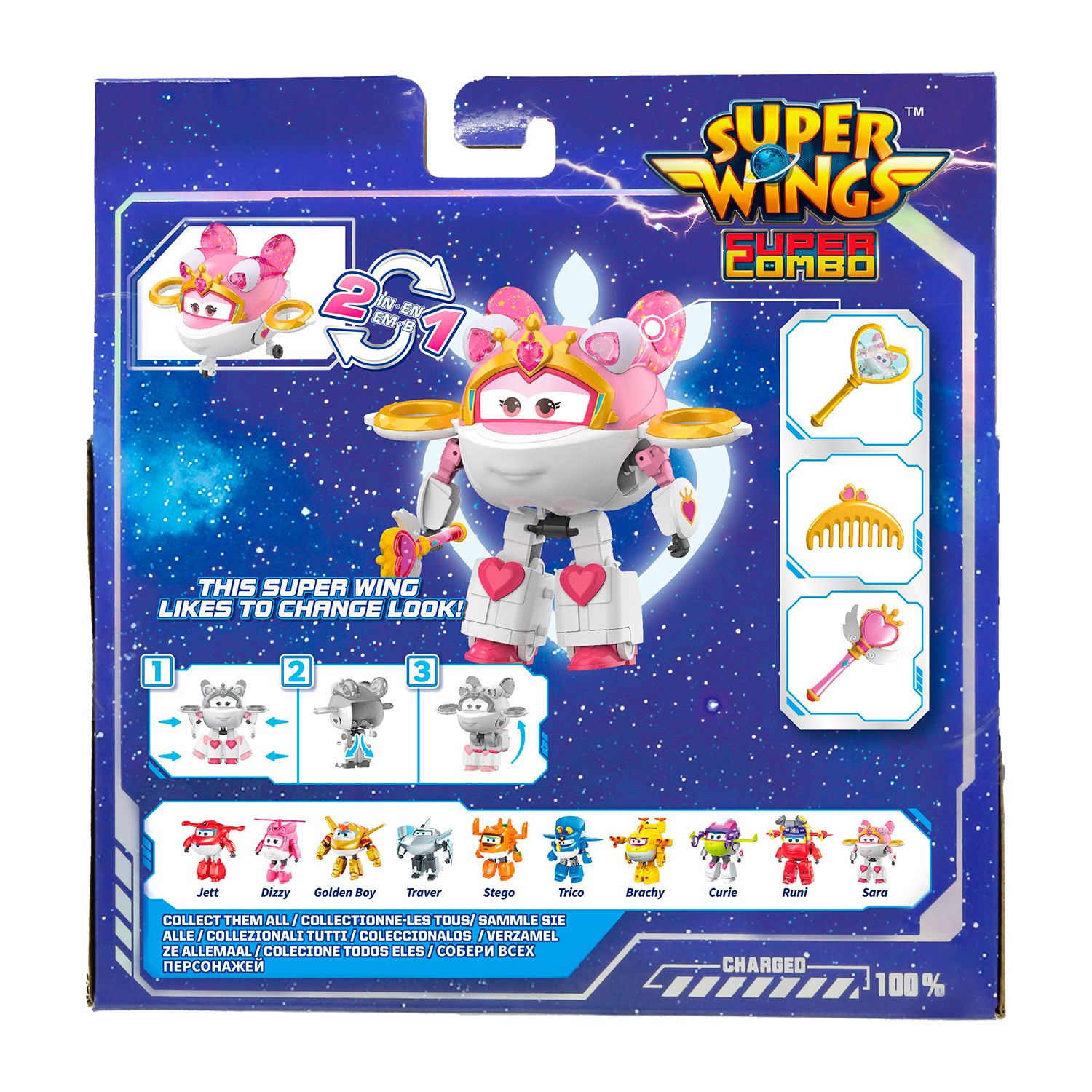 Фигурка Super Wings Сара 9 сезон - фото 12