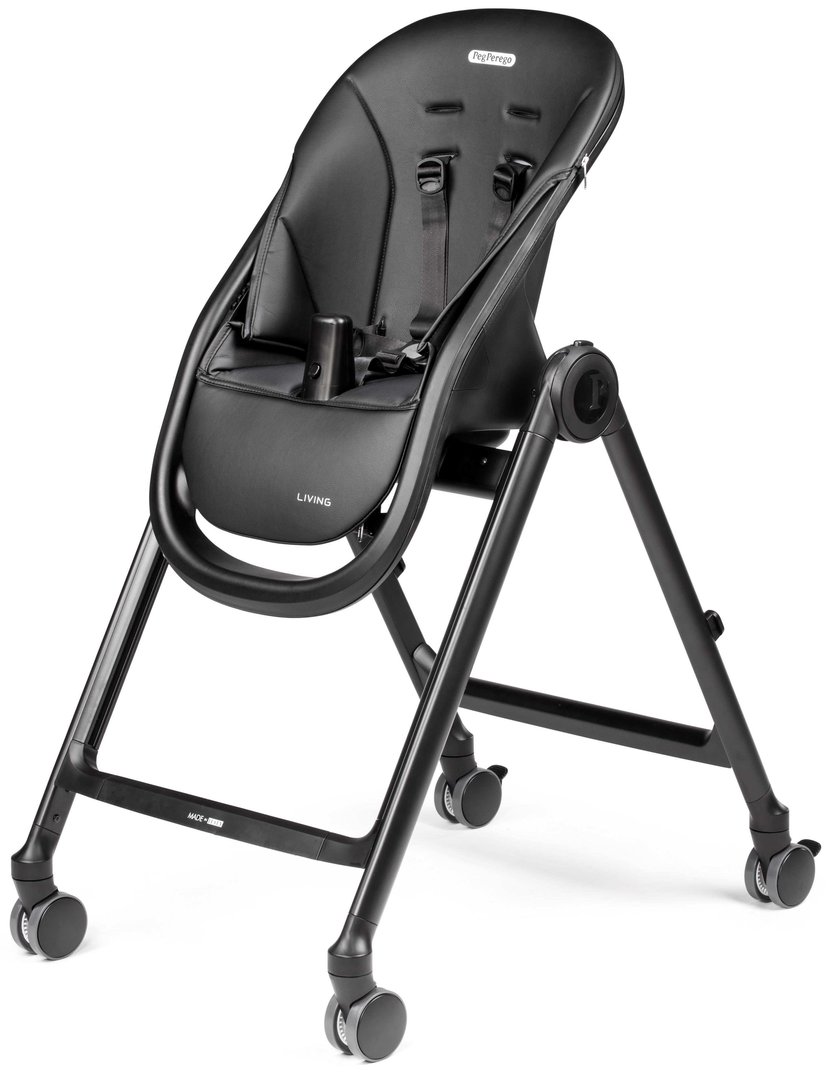 Стульчик для кормления Peg-Perego Living черный - фото 4