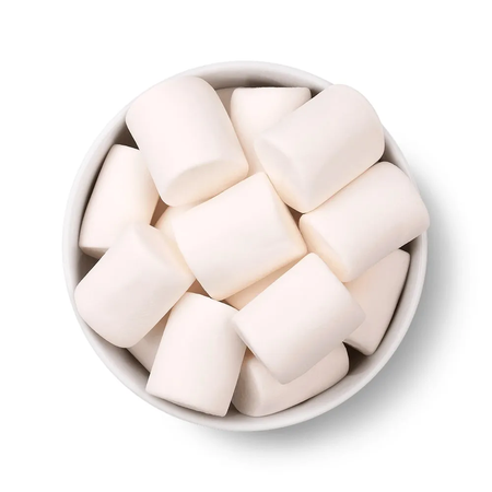 Зефир Docile Maxmallows белые трубочки ванильные 250г