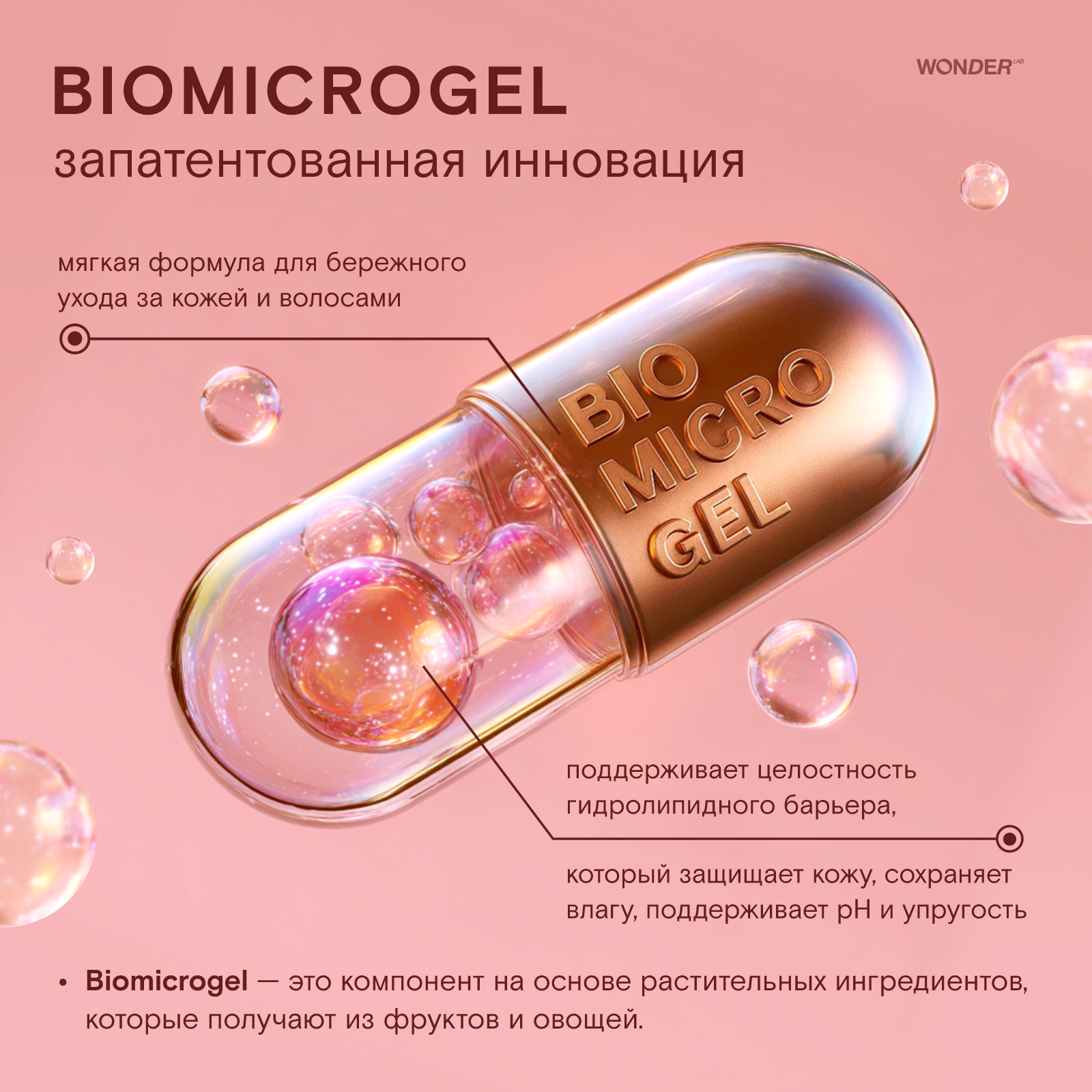 Гель WONDER Lab 380 мл 1 шт. - фото 7