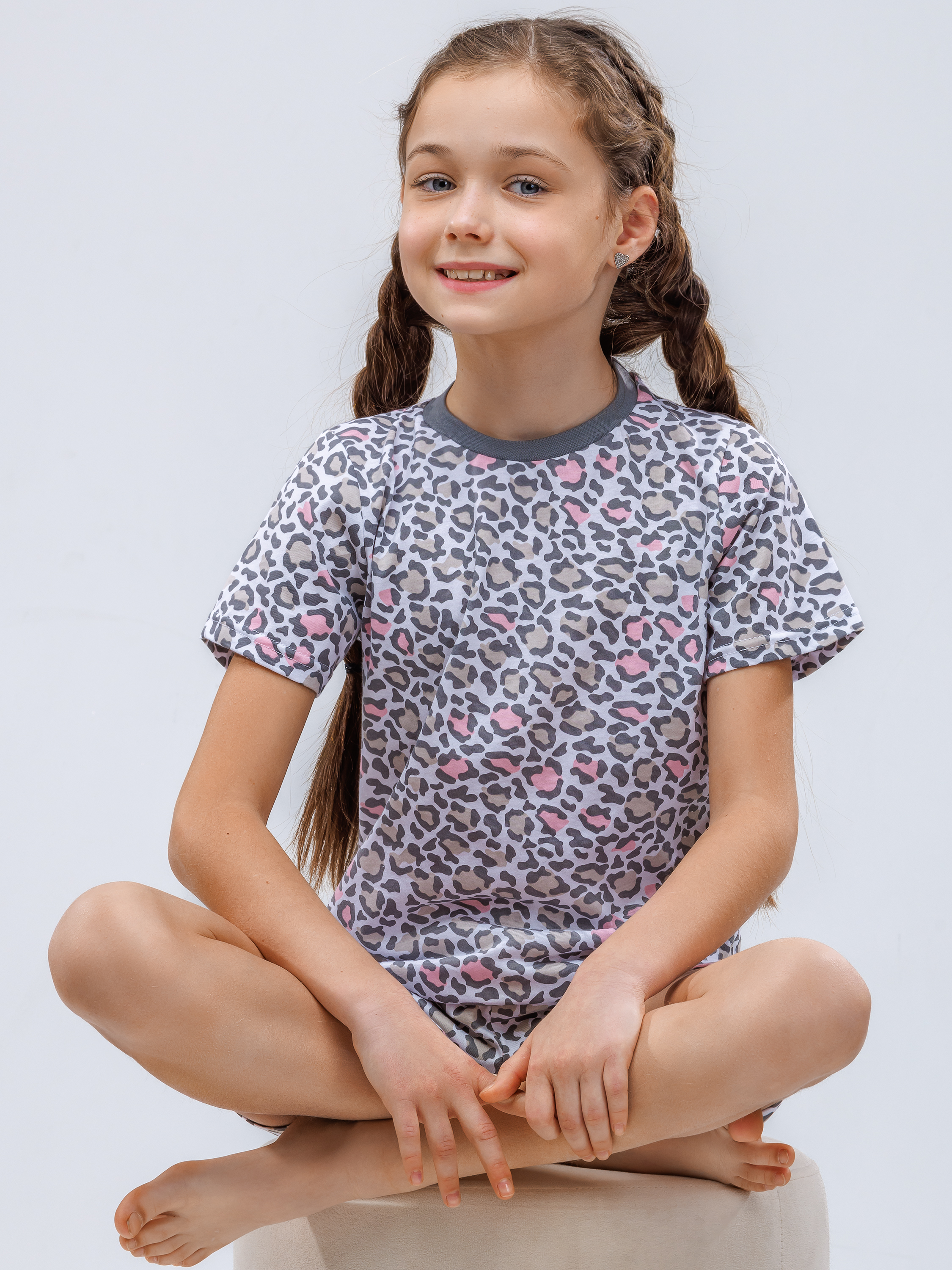 Пижама Babycollection pjm003/sph/k1/011/p1*dбелый,серый - фото 12