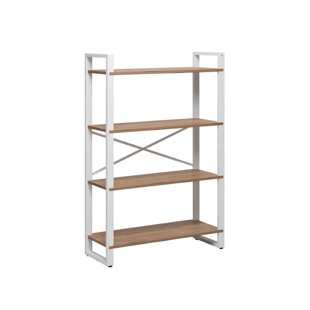 Стеллаж Leset Стилвуд 134 Белый/Дуб крафт золотой - фото 4