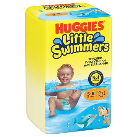 Трусики Huggies Little Swimmers для плавания 5 (12-18 кг) 11 шт.