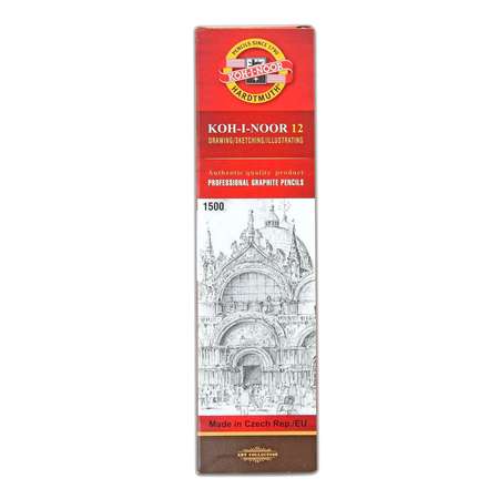 Карандаши чернографитные Koh-I-Noor 12 шт.